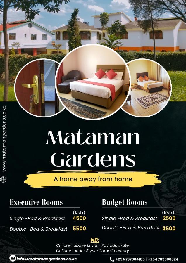 Mataman Gardens Hotel Naivasha Bagian luar foto